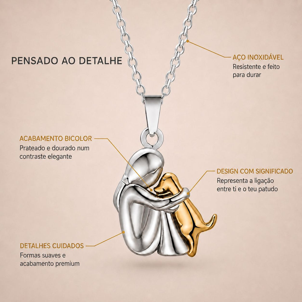 Colar Abraço Eterno