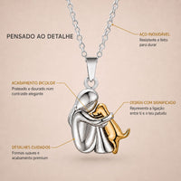 Colar Abraço Eterno
